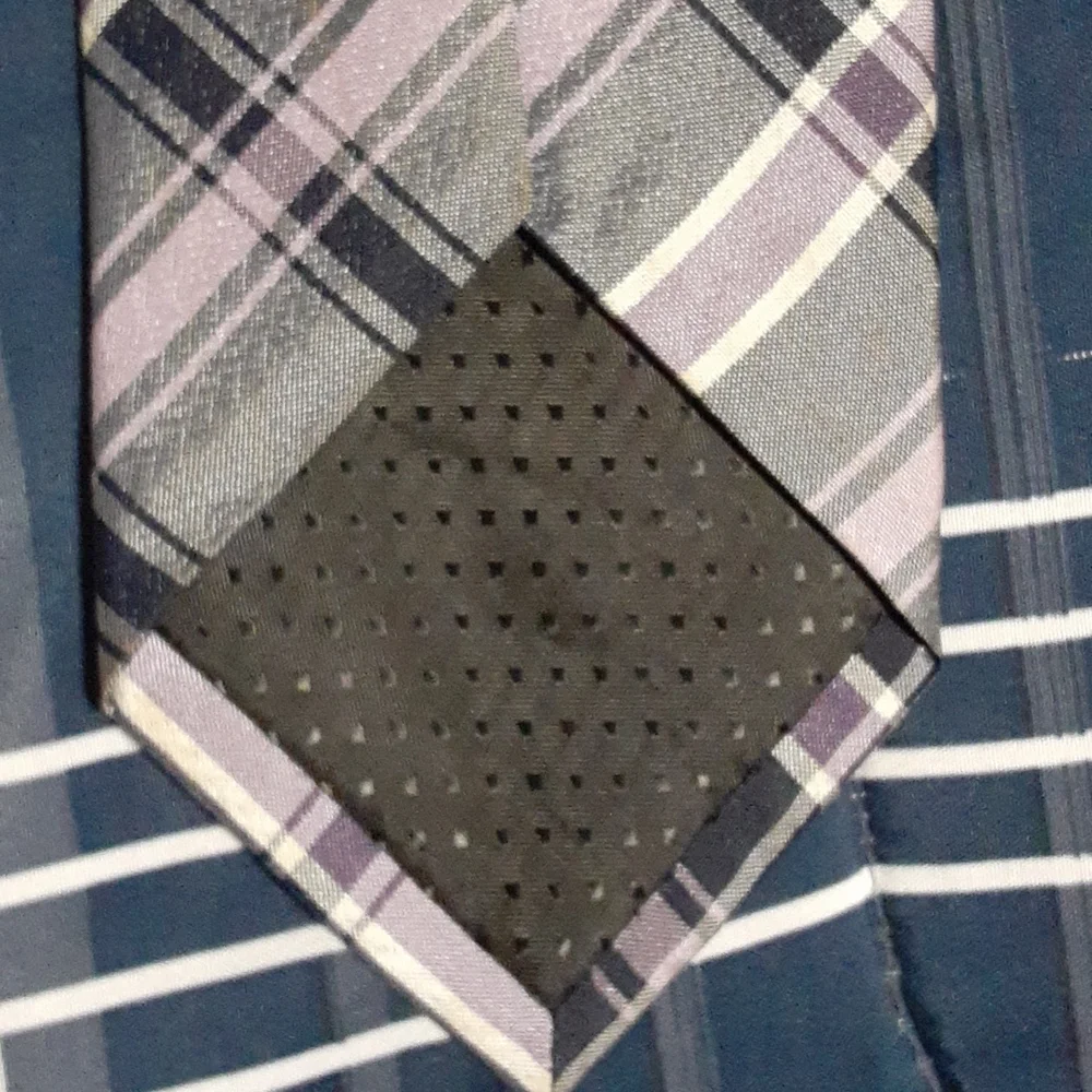 Pronto Uomo men's 100 % silk necktie - Picture 6 of 6